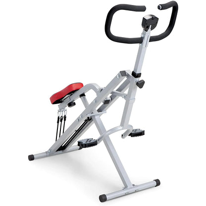 Marcy Fitness Squat Rider Machine Bench, Black, Steel Frame, 28 Lb