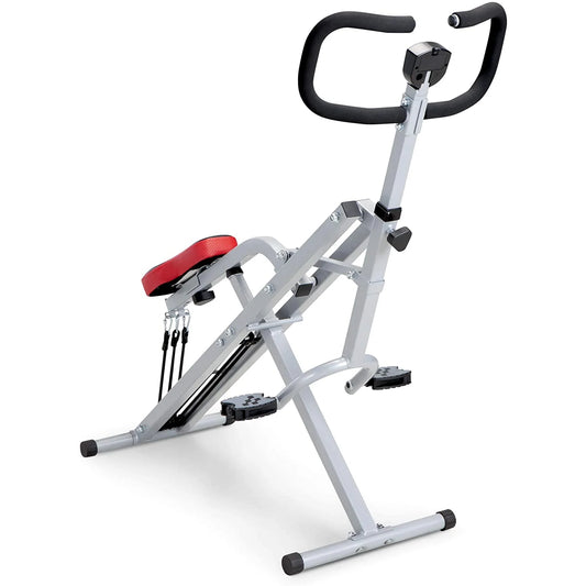 Marcy Fitness Squat Rider Machine Bench, Black, Steel Frame, 28 Lb
